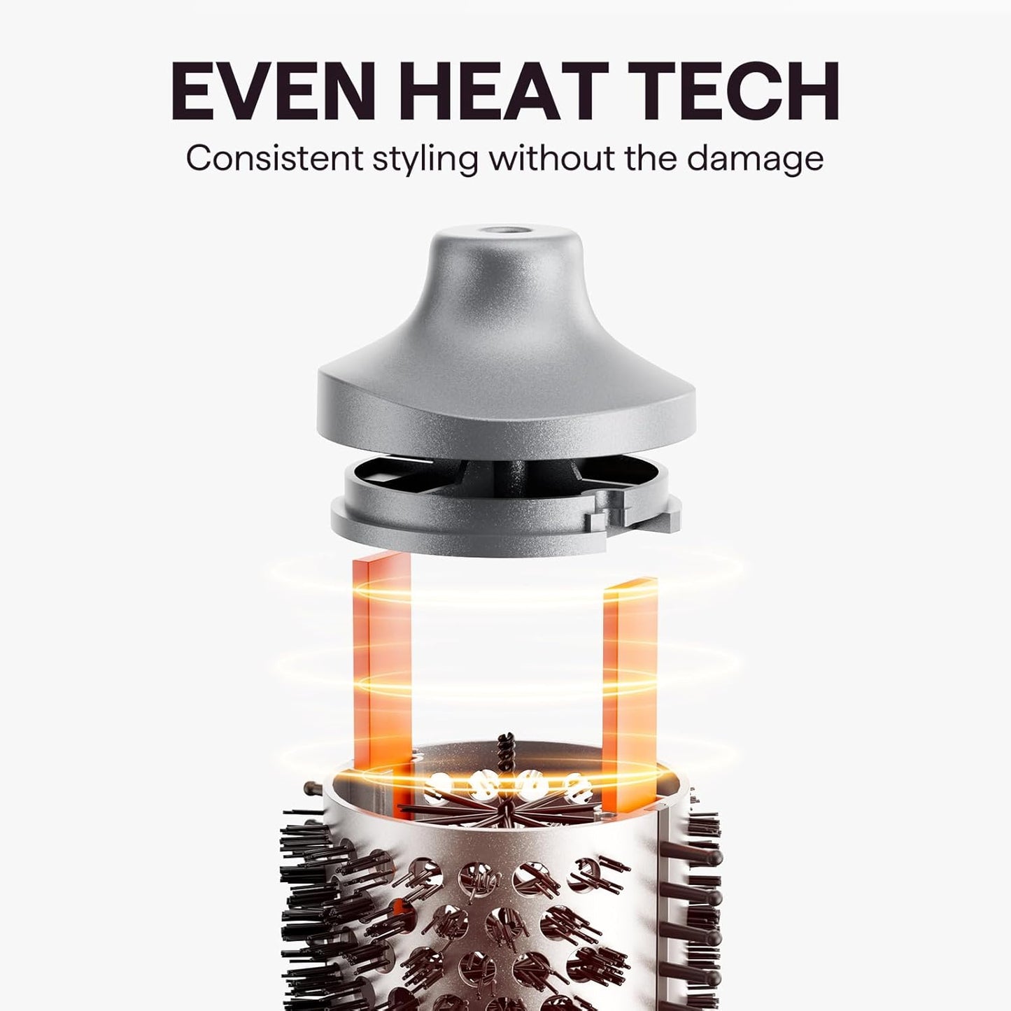 Wavytalk Heatwave Cepillos Térmicos Pro 3 En 1