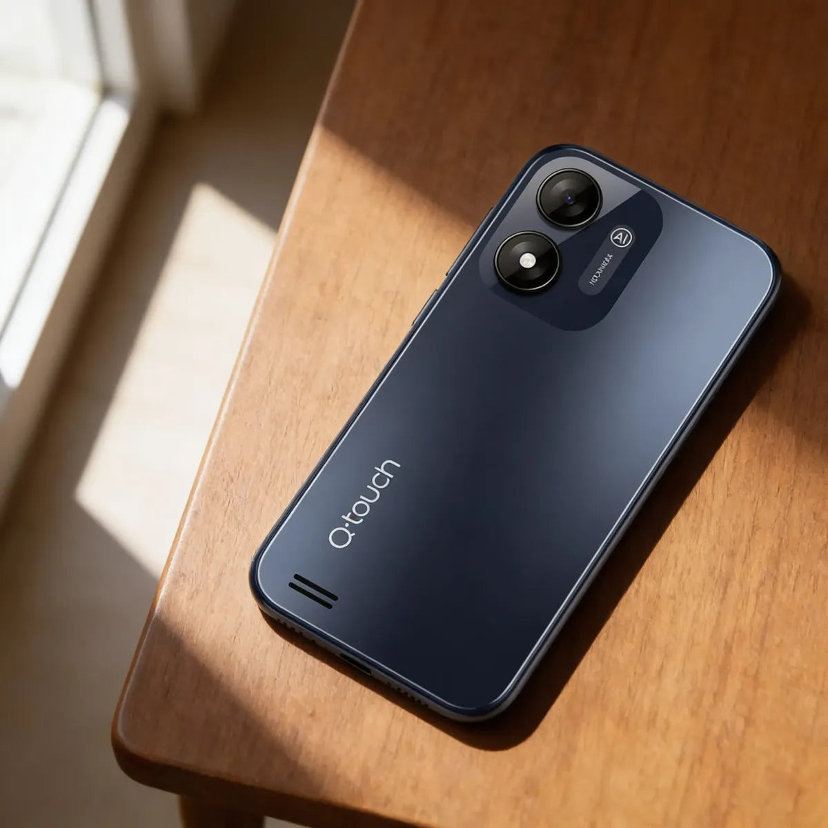 Smartphone Qtouch Q524 Azul Oscuro 32gb 2gb Ram Económico
