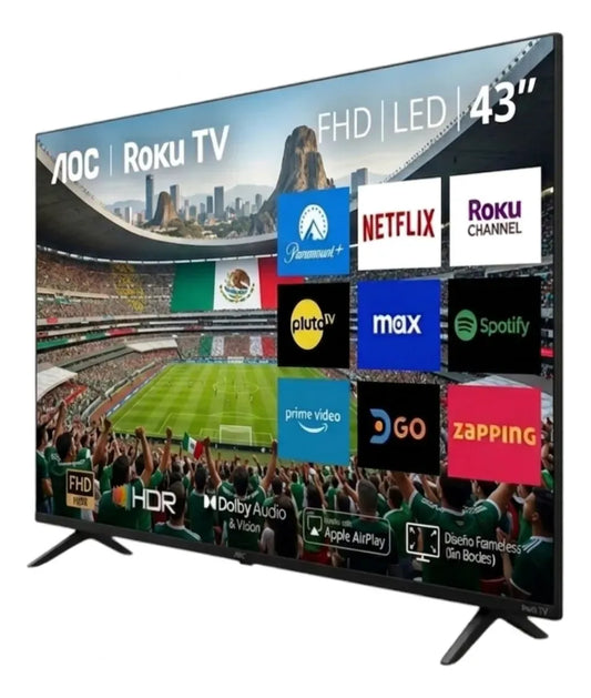 Smart Tv Aoc Roku 43" Led FHD 43s5045