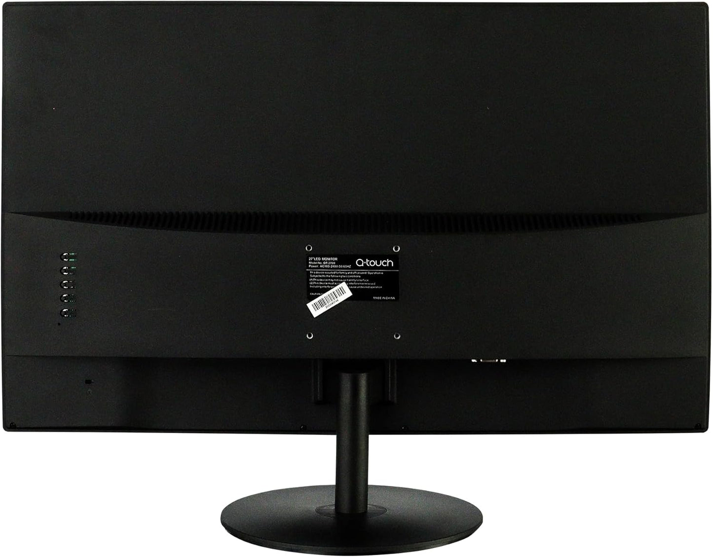 Monitor Q-Touch Slim LED 27" Pulgadas negro