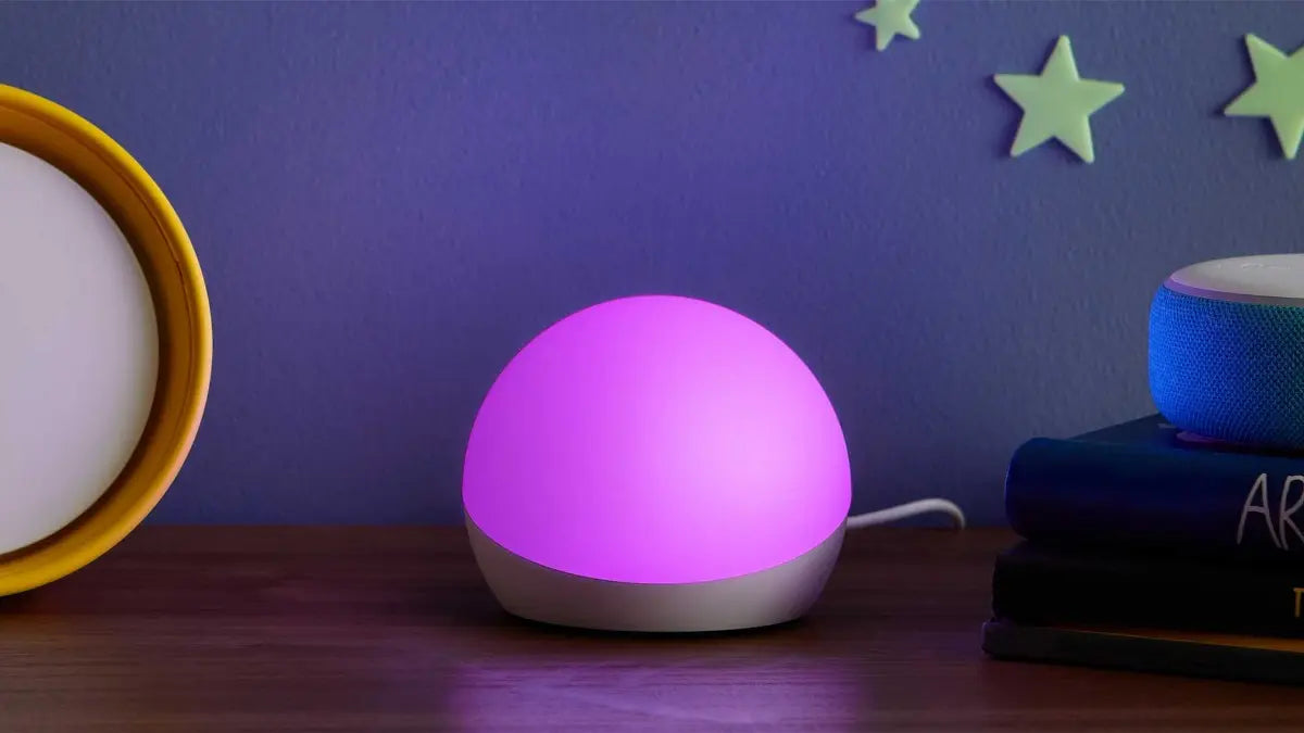 Amazon Echo Glow Lampara Inteligente Multicolor
