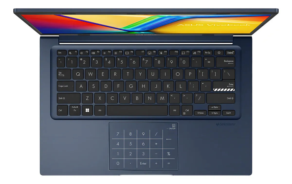 ASUS VIVOBOOK 14 FHD LAPTOP - INTEL CORE I7 - 12GB RAM - 512GB SSD WIN11 - BLUE