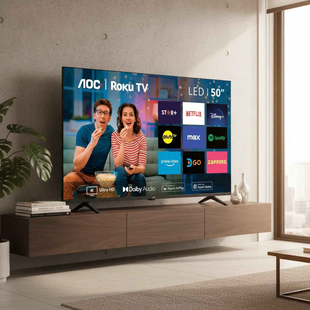 Smart Tv Aoc Roku 50" TV Led HD 4K 50u7045