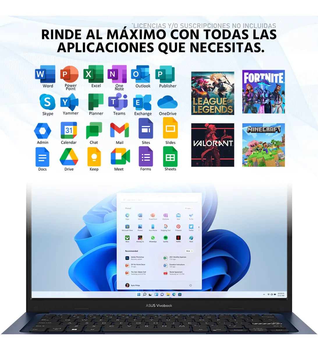 ASUS VIVOBOOK 14 FHD LAPTOP - INTEL CORE I7 - 12GB RAM - 512GB SSD WIN11 - BLUE