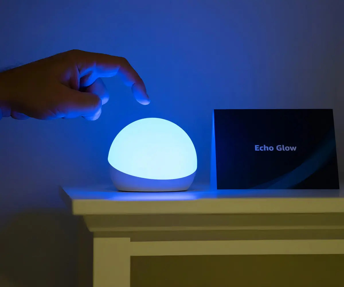 Amazon Echo Glow Lampara Inteligente Multicolor