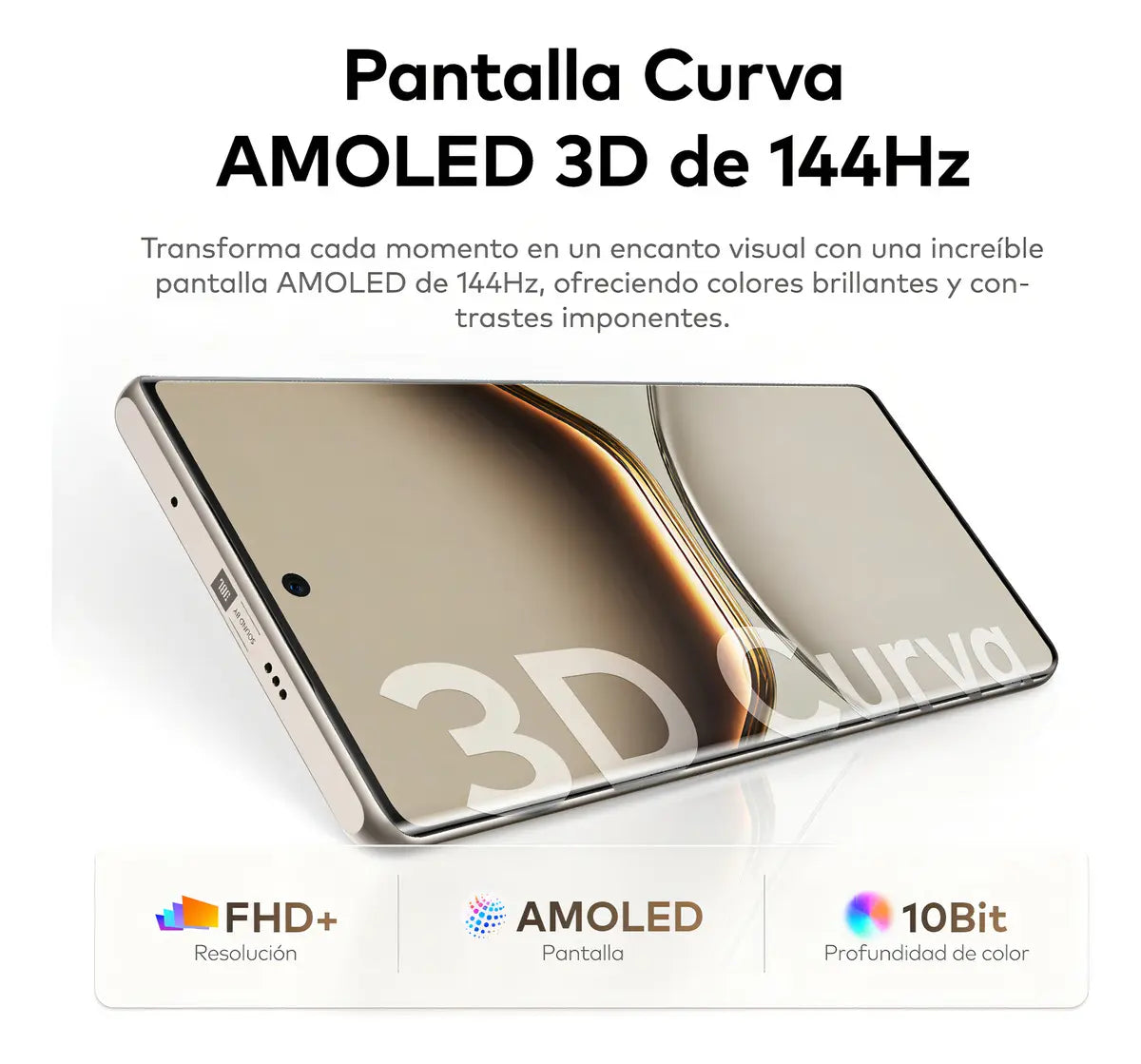 Infinix Note 50s 5g Ai Phone Pantalla 3d Curvada Morado