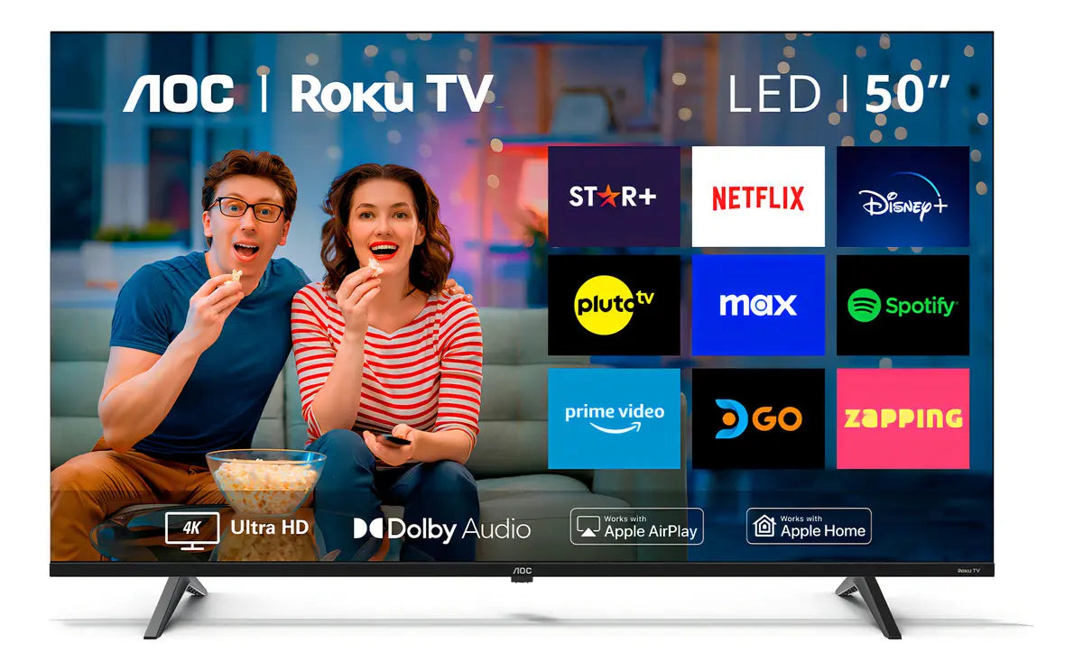 Smart Tv Aoc Roku 50" TV Led HD 4K 50u7045