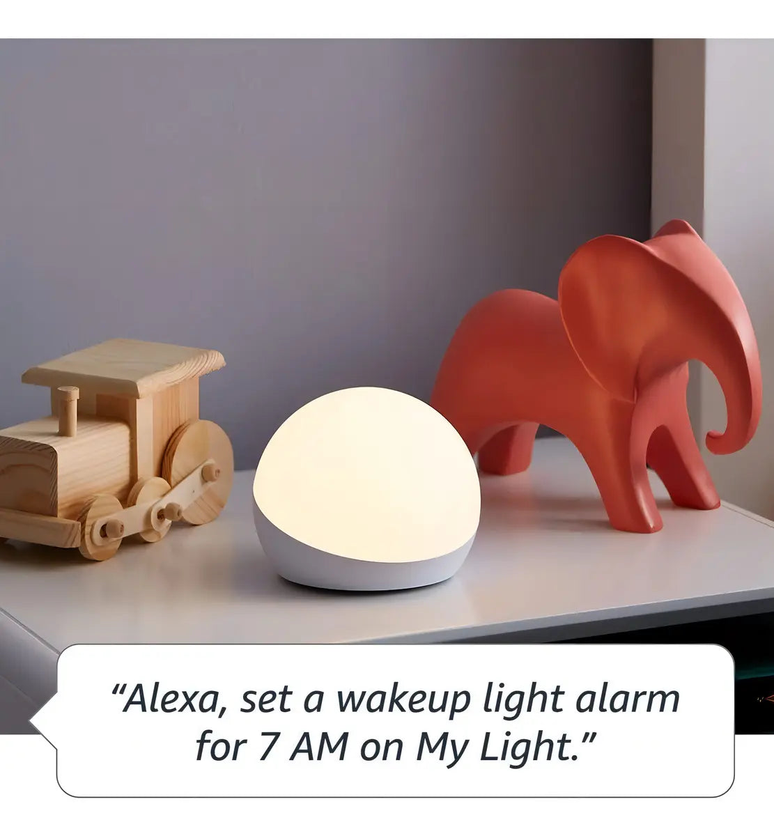 Amazon Echo Glow Lampara Inteligente Multicolor