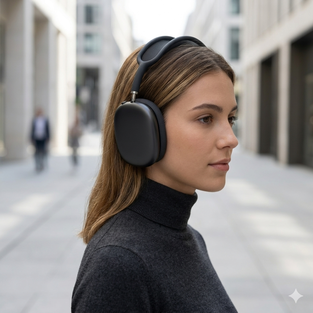 Airpods Max Negros con cancelación de ruido
