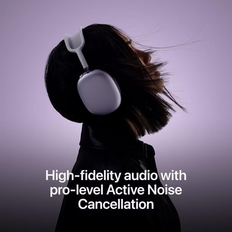 Airpods Max Morados con cancelación de ruido